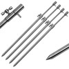 4 Piece Rod Holder Bank Stick Stainless Steel 30-50 cm