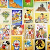 ZPPLD 32 Blatt Postkarten,Anime Postkarten,Postkarten Set,Vintage Postkarten,Geschenke für Anime-Liebhaber,Anime-Postkarte für