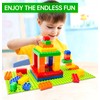 Building Blocks Set, 100 Pieces, 2x2 & 2x4 Shapes, Large