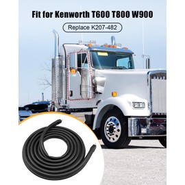 Car Door Weatherstrip Seal Fit for Kenworth T600 T800 W900 Replace K207-482, Truck Stationary Edge Seal Strip Trim Insulation Temperature Noise