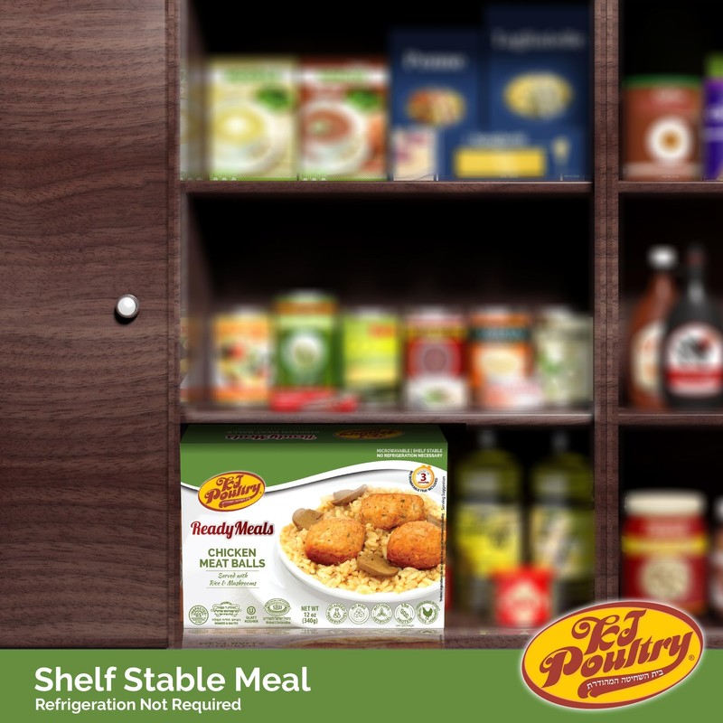 KJ Poultry Kosher Ready Meals - Chicken Meat Balls &