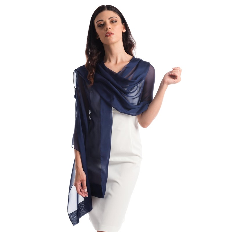 Elizabetta Women's Italian 100% Silk Large Scarf Shawl Wrap -