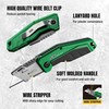 SK Folding Utility Knife with Additional Wire Cutter, Quick Change