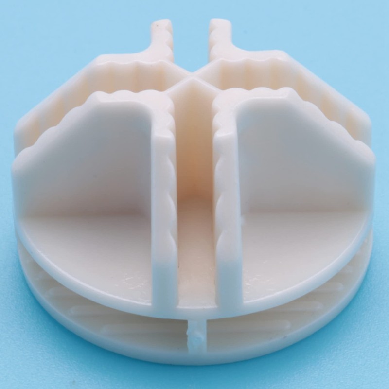 Wire Square Plastic Connectors For Modular Organizer Closet And Wire