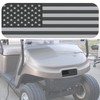 E-Z-GO Golf Cart Front Name Plate with Black & Grey