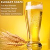 PARACITY Beer Glasses 14 oz, Pint Glasses Set of 4,