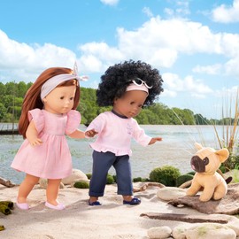 Corolle Dress and Headband, Doll Accessories, Doll Clothes, for All 36 cm Ma Dressing Dolls, from 4 Years