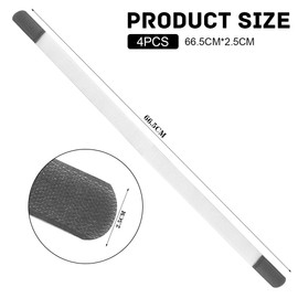 Catheter Leg Bag Strap 26''X 1'' Urine Drainage Bag Straps Leg Urinary Bag Fixation Tapes Anti Slip Irritation Catheter Stabilization Devices with Soft Elastic Fabric Urinary Legband 4 Pack Grey