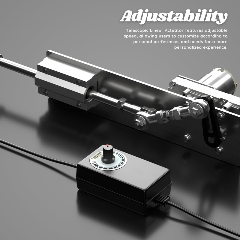 DIY Reciprocating Linear Actuator Stroke 2cm-8cm Adjustable Telescopic Motor with
