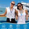 2 Pieces Cruise Lanyard for Ship Cards Lanyards with Retractable