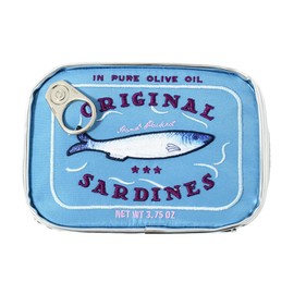 Neceser De Viaje - Neceser Organizador De Cosméticos Estético Con Un Diseño Único De Lata De Sardinas | Almacenamiento Multiusos De Maquillaje Para Artículos De Cuidado De La Piel, Sombras De Ojos,