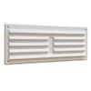 TIMCO Timloc White 9x3 Plastic Internal Louvre Grille Vent Fly