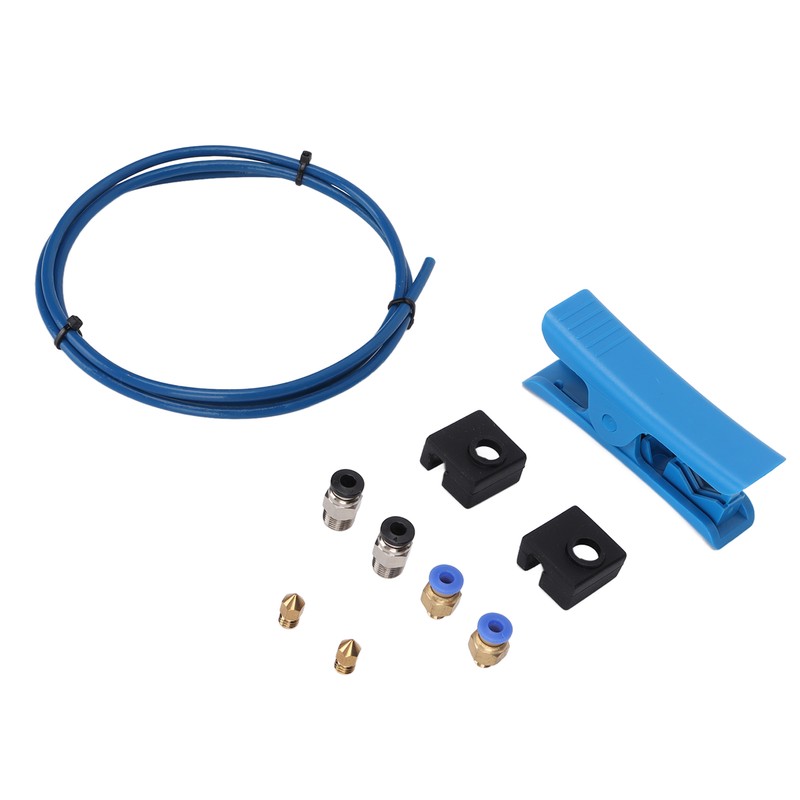 3D Printer Parts Kit With PTFE Tube Silicone Case PC4‑M6