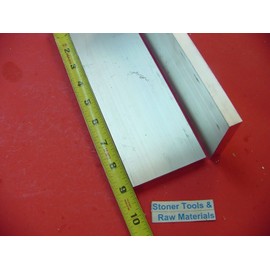 2 Pieces 1/2" X 3" ALUMINUM 6061 FLAT BAR 9" long T6511 .50" Solid Mill Stock