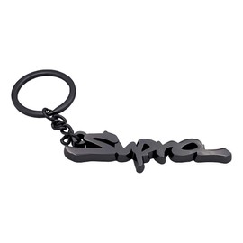 Boostnatics Car Badge Keychain Keyring compatible with Supra Key Fob (Black)