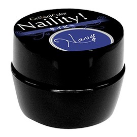 Narity! Nail Gel Nail Color 122 Navy 0.2 oz (4 g)