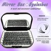 DNSGOOR DIY Fluffy Lash Extension Kit 750Pcs D Curl Individual