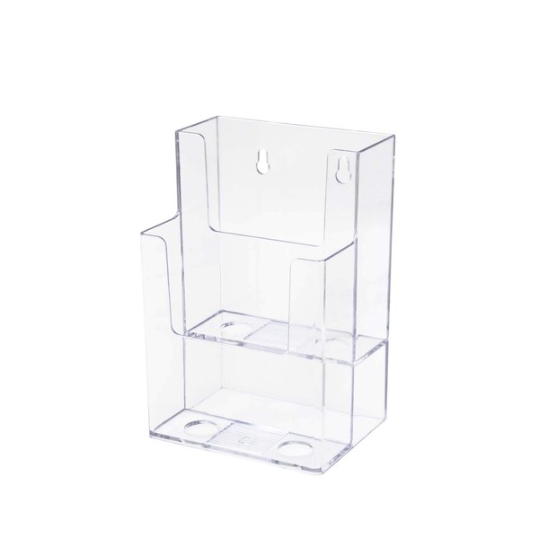 Marketing Holders 6 Pack Brochure Holder 4" Literature Display Rack