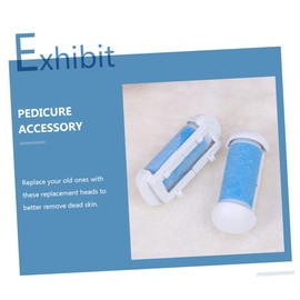 OHPHCALL 12pcs Pedicure Roller for Electric Foot Dead Skin Remover Replacement Rollers Compatible Brands Safe and Foot Care Accessories