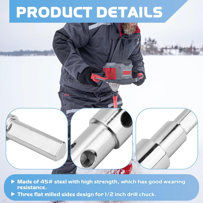 Two Stage Auger Adapter Suitable for 3/4" and 7/8" Internal