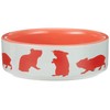Trixie TX-60731 Ceramic Bowl for Hamsters, Assorted colours, 80 ml,