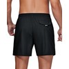 Gleeease 5Inch Mens Swim Trunks: 2 in 1 Compression Liner