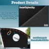 4Pcs Magnetic Car Side Window Sun Shade Curtain UV Block
