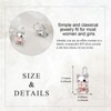 Cat Hoop Earrings 925 Sterling Silver Cat Earrings for Women