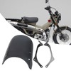 Motorcycle Front Windshield PC Airflow Wind Deflector Fairing Windscreen for