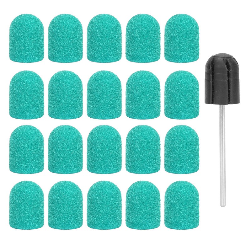 Nail Sanding Band Drill Bit Nail Art Polishing Sanding Cap