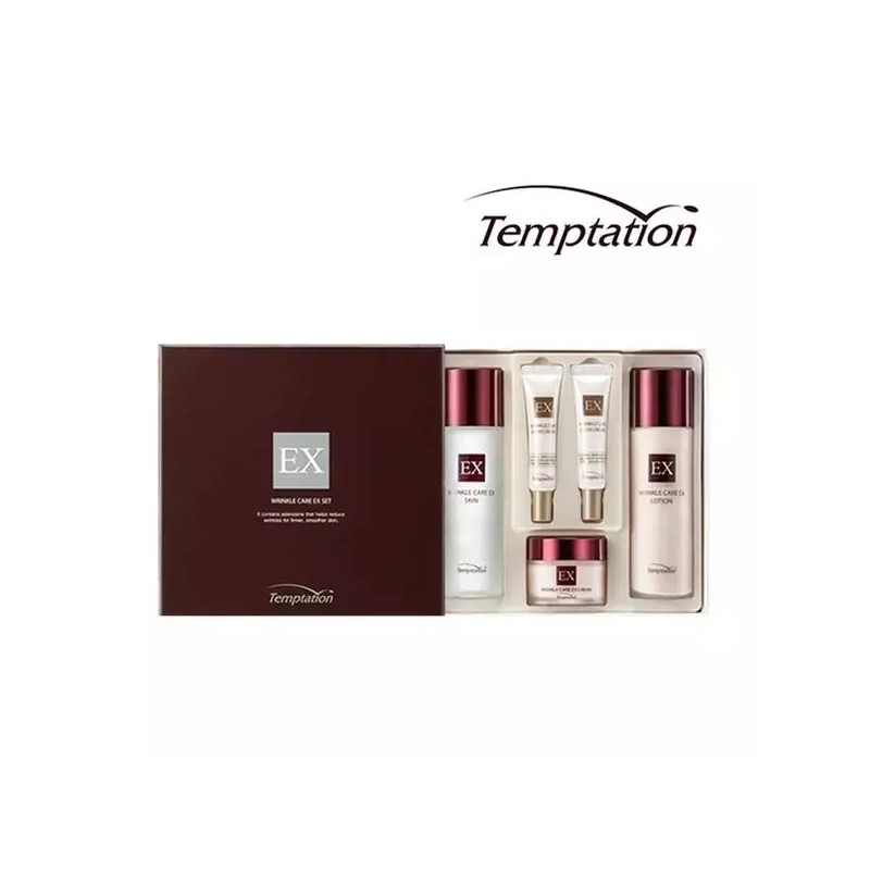 Temptation [NS홈쇼핑]한국화장품 템테이션 링클 케어 EX 기초세트[31111783] Temptation Wrinkle Care