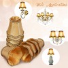 Riakrum 10 Pcs Shades for Chandeliers European Small Lamp Shade
