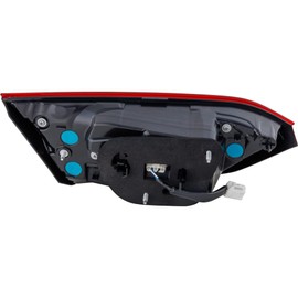 For Toyota Camry 2021 2022 Tail Light Assembly Passenger Side | Inner | CAPA Certified | Mounts On Luggage Lid | Clear And Red Lens | Replacement For TO2803160, TO2803160C | 8158006870