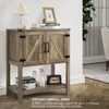 Mufico Sofa Table Console Table,Coffee Bar Cabinet,31.5 L x 13.8