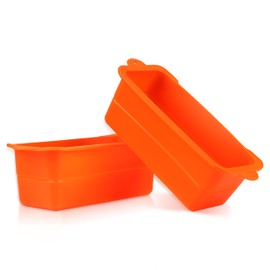 2 PCS Silicone Grease Cup Liners,Reusable Silicone Grease Catcher Cup Liner Grill Grease Tray for 36 28 22 17 Inch Griddle ,Durable Drip Pans Griddle Accessories,Replacement of Aluminum Foil Drip Pans