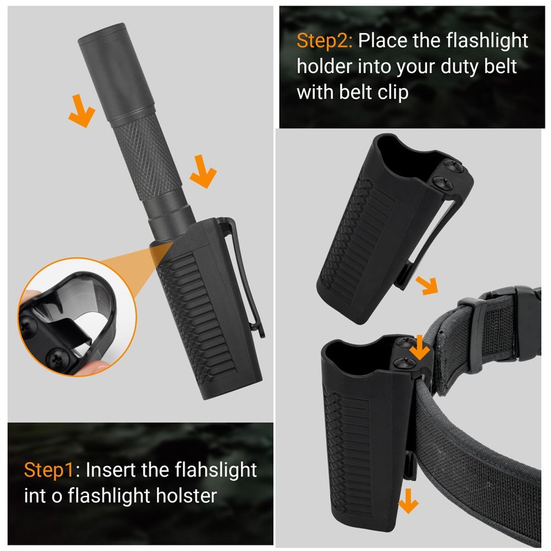 Tactical Flashlight Holster 88051 for Streamlight ProTac HL - Duty