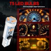 GLOFE - 20 luces LED T5 para salpicadero de coche