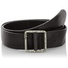 Diesel BISATE CINTURA Belt Belt Genuine Leather Black (Black, 85
