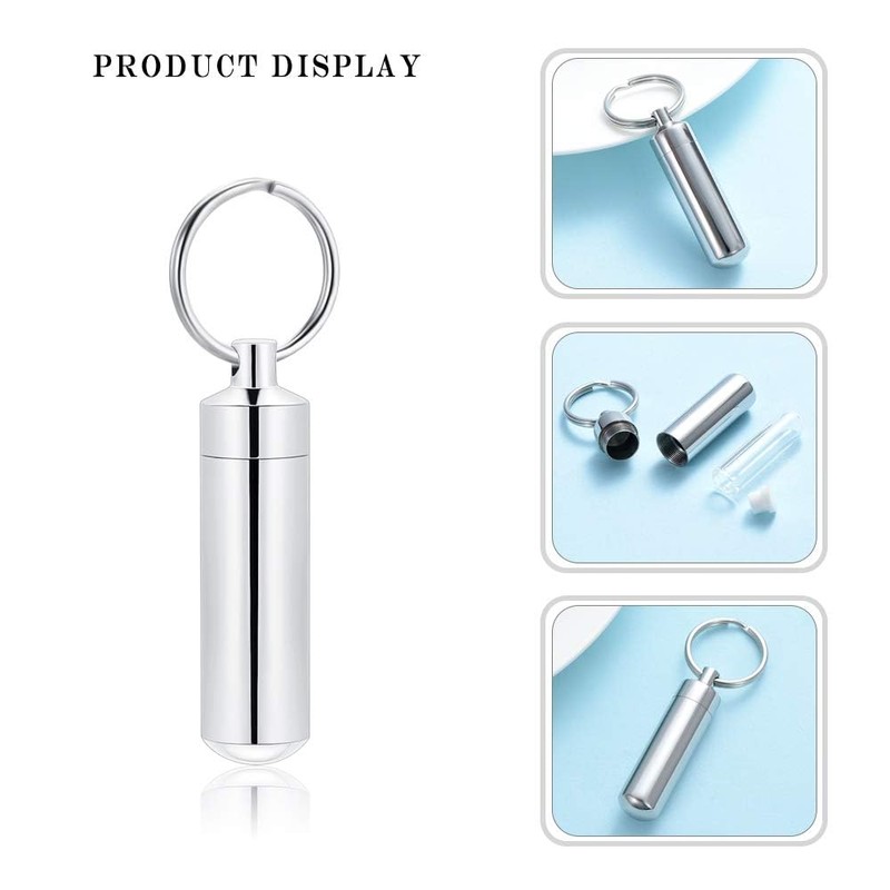 memorial jewelry Cremation Jewelry for Ashes Pendant Urn Necklace Cylinder