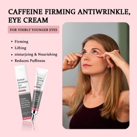 3 Stück Augencreme Gegen Falten und Augenringe Retinol Eye Cream Eye Serum mit Augenroller Kann Helfen Enthält Inhaltsstoffe Wie Retinol Niacinamid Usw Schwellungen und Tränensäcke Zu Reduzieren