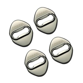 OKAYOHINN FDF-MGY Honda New Freed GT Series Striker Cover, Door Lock Cover, Plating, Accessories, Interior Parts, Stainless Steel, 4 Pieces, Easy Installation, June 2024 and Up