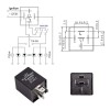 HYUGA 5 PIN EP27 Electric LED Flasher Relay for US