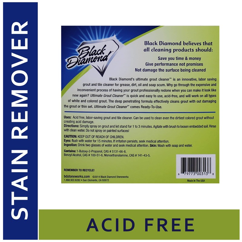 Black Diamond Stoneworks Wet Look Stone Sealer 1-Quart and Ultimate