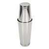 Beaumont Mezclar Tin-on-Tin Boston Cocktail Shaker, Edelstahl, hochglanzpoliert, professionelles Barkeeper-Werkzeug,