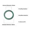 High Temperature Green Fibre Washer 1" - Pack of 10