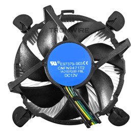 CPU Cooler Aluminum Heatsink 4-Pin PWM 92mm Fan Pre-Applied Thermal Paste for Intel Core i3 i5 i7 i9 Socket 1200 1151 1150 1155 1156 Desktop PC Computer