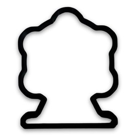 Ferris Wheel Cookie Cutter with Easy to Push Design