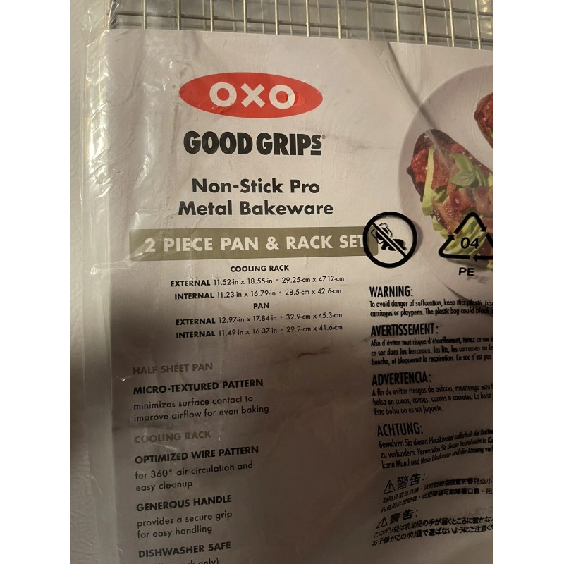 OXO Good Grips Non-Stick Pro Metal Bakeware Sets Of 2