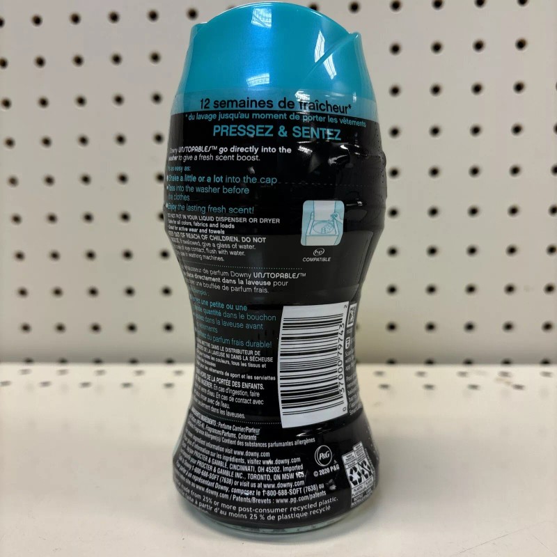 Downy UNSTOPABLES In Wash Scent Booster Beads Fresh Scent, 4.3