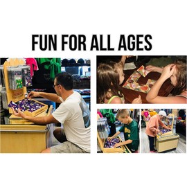 Scramble Squares Sea Shells 9 Piece Challenging Puzzle - Engaging Brain Teaser and Mind Game for All Ages - by B.Dazzle